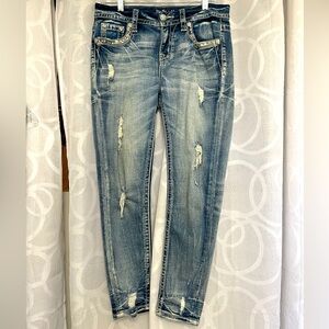 Miss Me curvy ankle skinny jeans